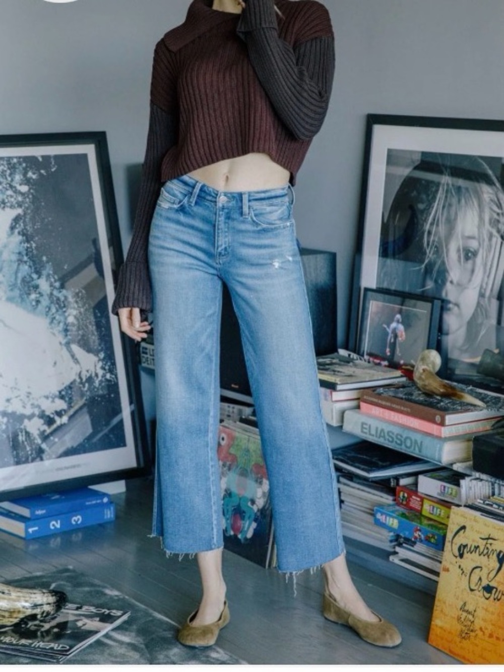 Flying monkey ankle jeans